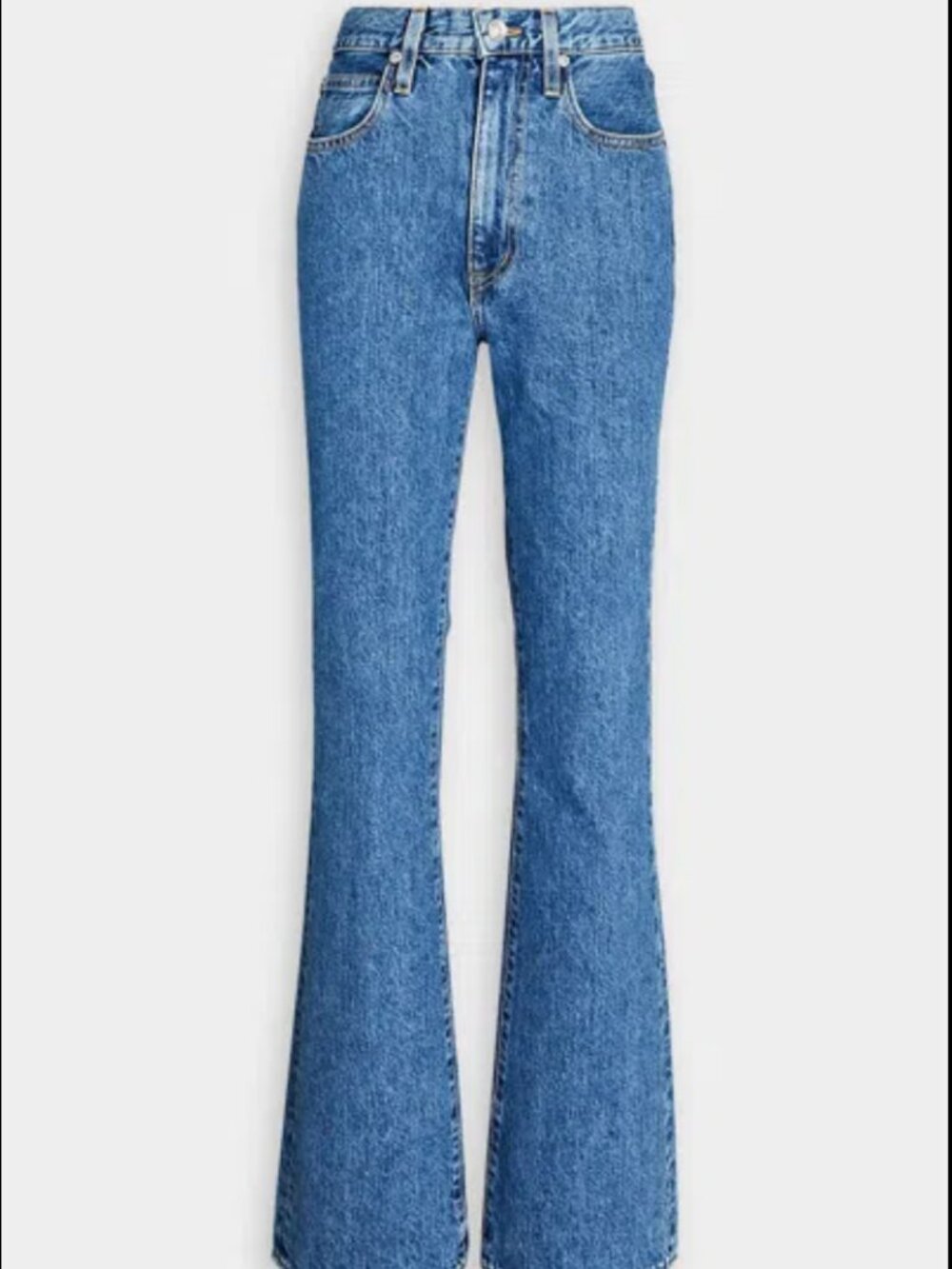 SLVRLAKE Charlotte high-rise flared jeans (colour = Sweet Memory), Size 29 - EUC